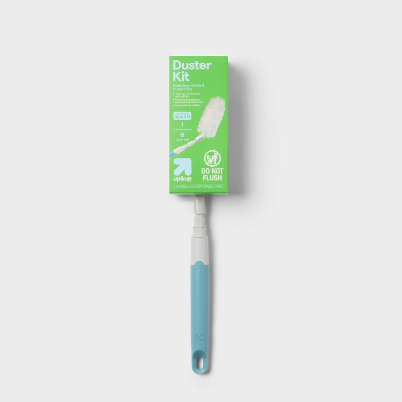 slide 1 of 4, Duster Starter Kit - 7pc - up&up™: 30% Recycled Glass, 7 ct