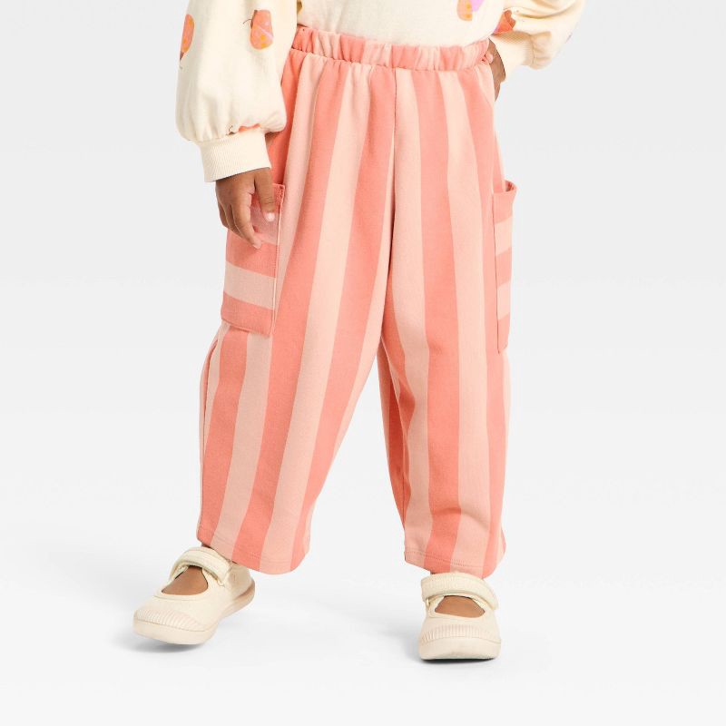 slide 4 of 4, Toddler Girls' Lady Bug Pullover Sweater and Pull-On Pants Set - Cat & Jack™ Pink 3T, 1 ct