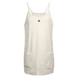 NCAA Hawaii Rainbow Warriors Women's Off White Dress - L