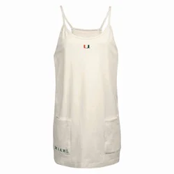 NCAA Miami Hurricanes Women's Off White Dress - S