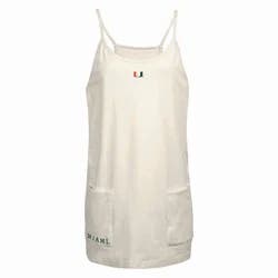 NCAA Miami Hurricanes Women's Off White Dress - S