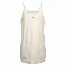 NCAA Texas Longhorns Women's Off White Dress - XL