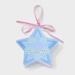 Little Words Project Wish Upon A Bead Bag Charm Kit - Blue