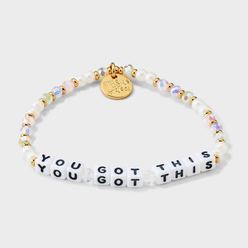 slide 3 of 5, Little Words Project "You Got This" Beaded Bracelet - Day One Energy, 1 ct