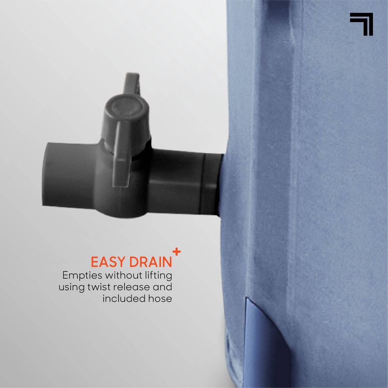 slide 4 of 7, Sharper Image Ice Bath Portable 31.5" Inflatable Pool - Navy, 1 ct