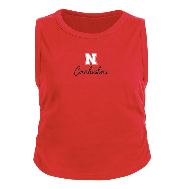 slide 1 of 3, NCAA Nebraska Cornhuskers Women's Tank Top - M, 1 ct