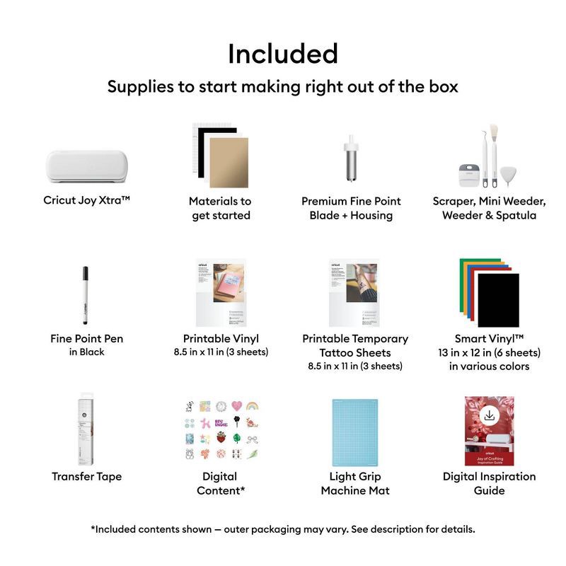slide 3 of 11, Cricut Joy Xtra Cutting Machine Personalization Making Edition Bundle, 1 ct