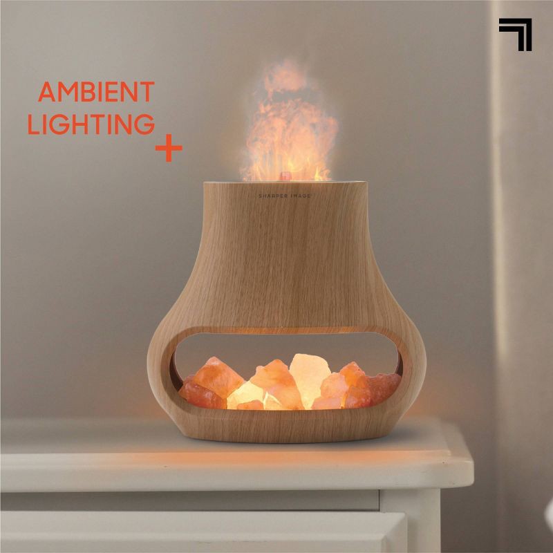 slide 4 of 8, Sharper Image Salt Lamp Diffuser, 1 ct