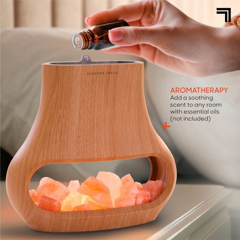 slide 5 of 8, Sharper Image Salt Lamp Diffuser, 1 ct