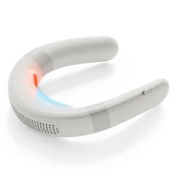 Sharper Image Cordless Cool and Heat Neckwear Device White