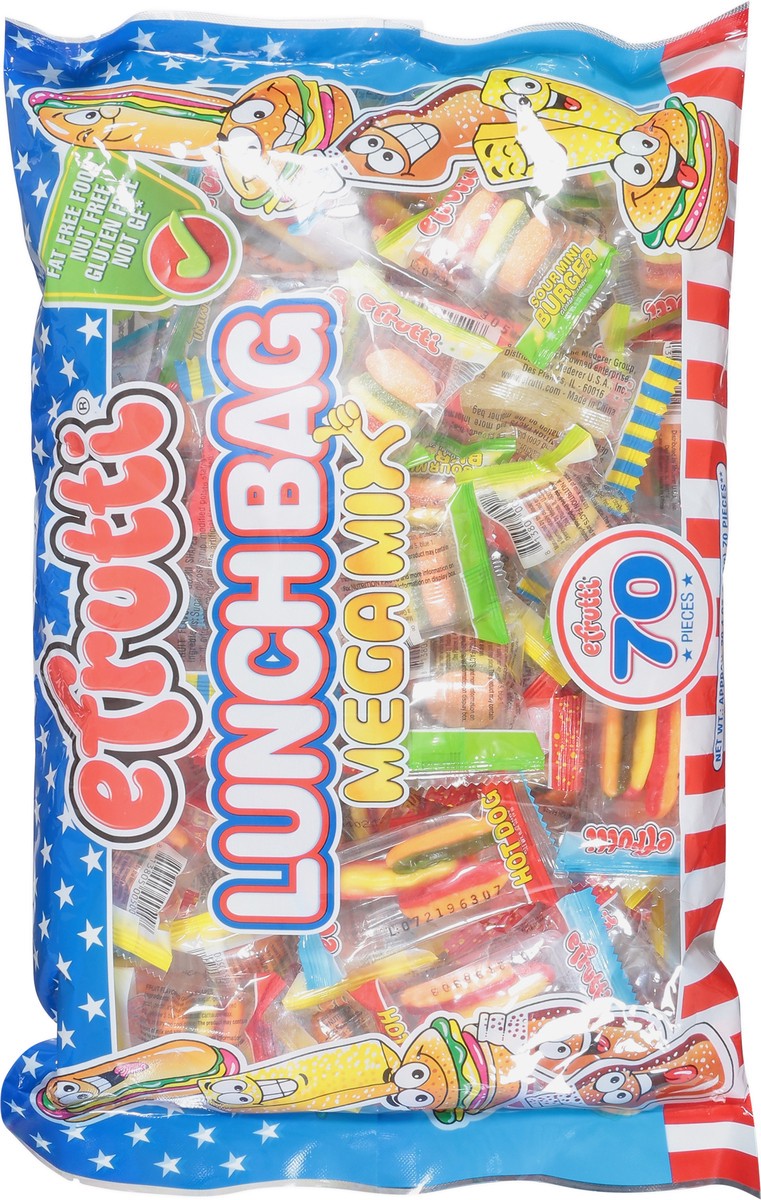 slide 3 of 9, eFrutti Mega Mix Lunch Bag Gummies 70 ea, 70 ct