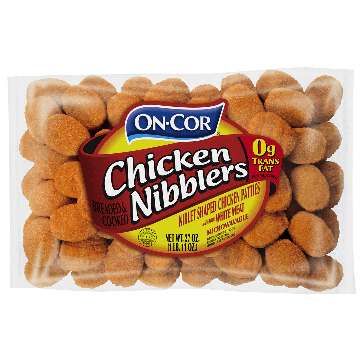 slide 1 of 5, On-Cor Chicken Nibblers, 27 oz