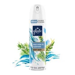 Glade Aerosol Air Fresheners - Sea Mist & Cypress - 7.3oz