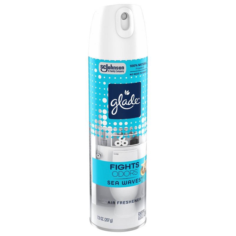 slide 14 of 15, Glade Aerosol Air Fresheners - Sea Waves - 7.3oz, 7.3 oz