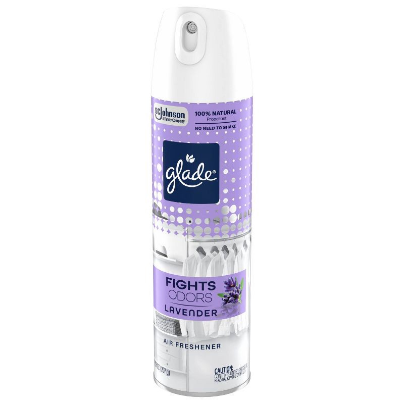slide 15 of 15, Glade Aerosol Air Fresheners - Lavender - 7.3oz, 7.3 oz