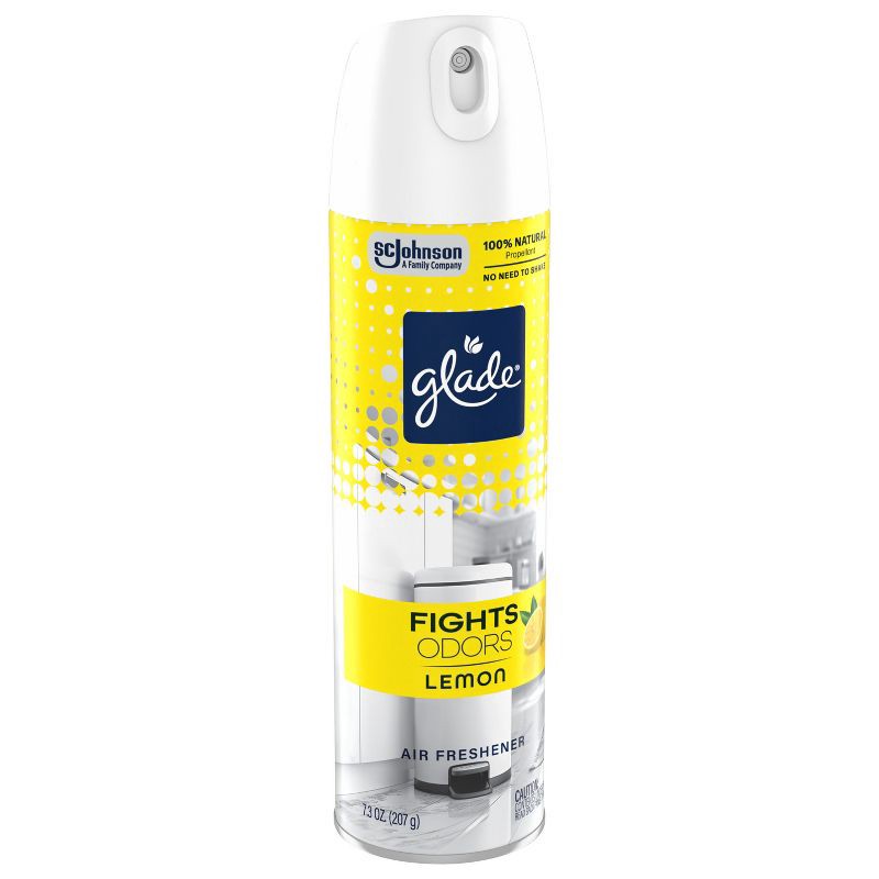 slide 12 of 15, Glade Aerosol Air Fresheners - Lemon - 7.3oz, 7.3 oz