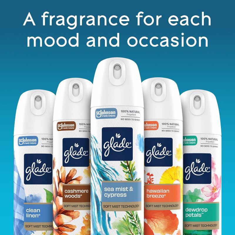 slide 10 of 15, Glade Aerosol Air Fresheners - Hawaiian Breeze - 7.3oz, 7.3 oz