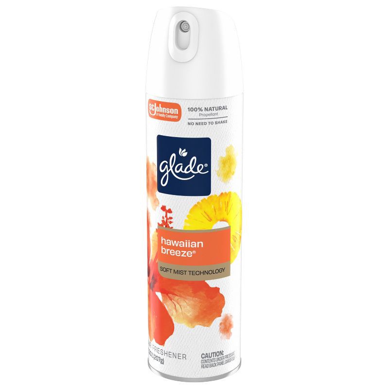 slide 11 of 15, Glade Aerosol Air Fresheners - Hawaiian Breeze - 7.3oz, 7.3 oz