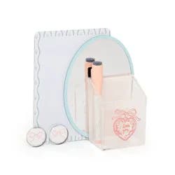 U Brands 6ct 7"x5" Magnetic Locker Accessory Kit Darling Details