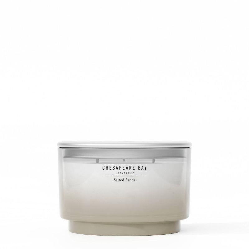slide 1 of 9, Chesapeake Bay Candle Large 3-Wick Candle with Lid Salted Sands 14.5oz, 14.5 oz