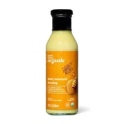 Organic Honey Mustard Dressing - 11.8 fl oz - Good & Gather™