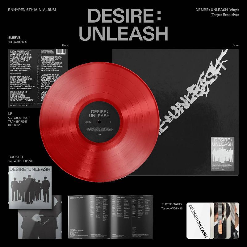 slide 2 of 2, Universal Music Group ENHYPEN - DESIRE: UNLEASH (Target Exclusive, Vinyl), 1 ct