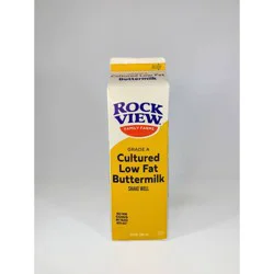 Rockview Farms 1.5% Low Fat Buttermilk - 32 fl oz