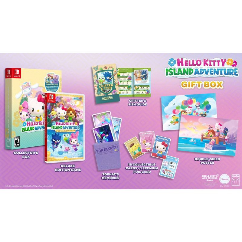 slide 2 of 7, Hello Kitty Island Adventure Gift Box - Nintendo Switch, 1 ct