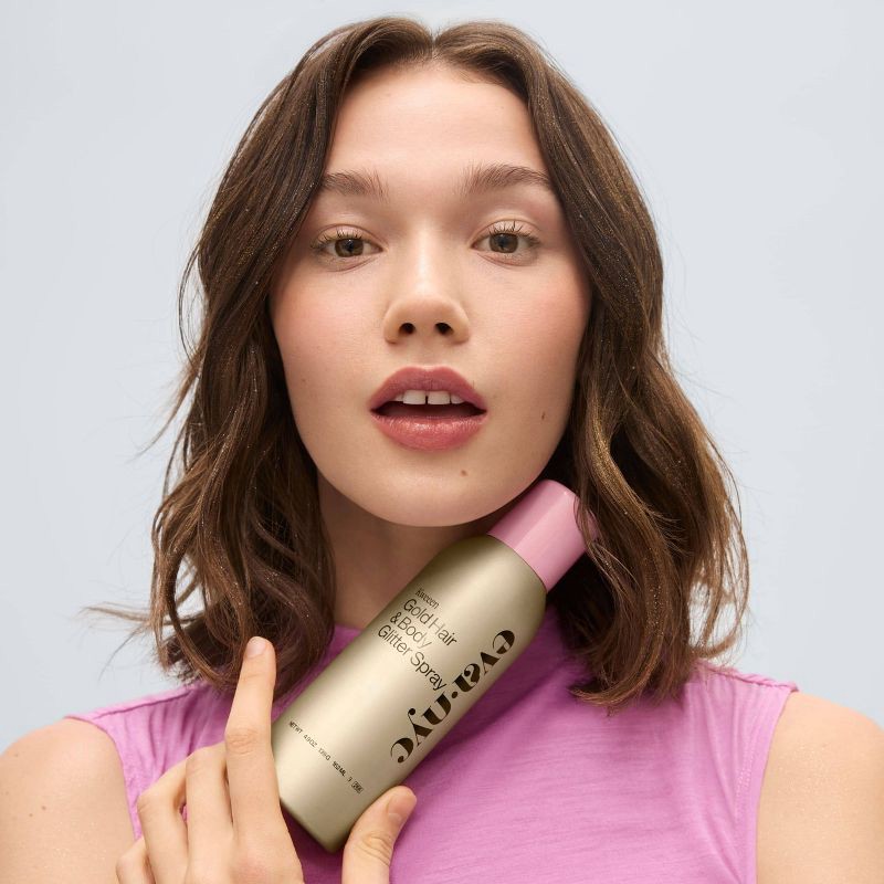 slide 7 of 11, Eva NYC Kweeen Gold Hair & Body Glitter Spray - 4.9oz, 4.9 oz
