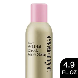 Eva NYC Kweeen Gold Hair & Body Glitter Spray - 4.9oz: Aerosol, Hair Styling, All Hair Types