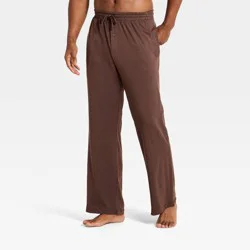 Men's All Night Knit Pajama Pants - Goodfellow & Co™ Brown XL