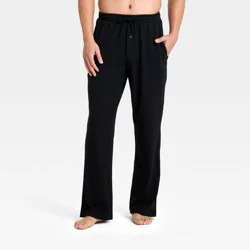 Men's All Night Knit Pajama Pants - Goodfellow & Co™ Black M