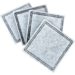 Premier Pet 4ct Dog and Cat Fountain Replacement Carbon Filters - Black