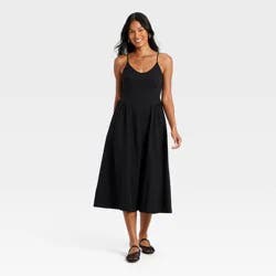 Women's Corset Sundress - A New Day™ Black L