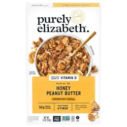 purely elizabeth. Honey Peanut Butter Superfood Breakfast Cereal - 11oz
