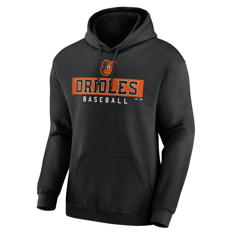 slide 1 of 3, MLB Baltimore Orioles Adult Hoodie - S, 1 ct
