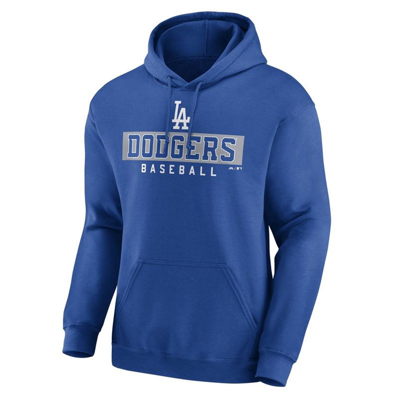 slide 1 of 3, MLB Los Angeles Dodgers Adult Hoodie - S, 1 ct