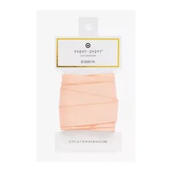 Sugar Paper + Target 1"x15 Yard Solid Ribbon Pale Pink - Sugar Paper™ + Target