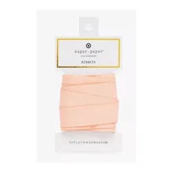 Sugar Paper + Target 1"x15 Yard Solid Ribbon Pale Pink - Sugar Paper™ + Target