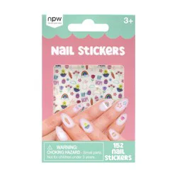 NPW Rainbows Nail Stickers 100pc