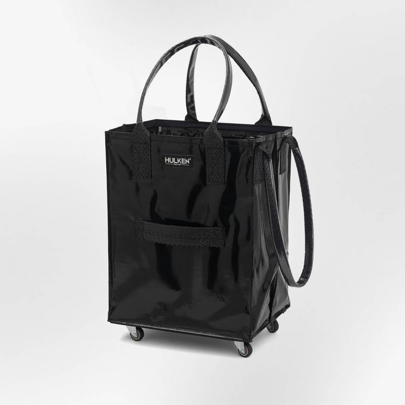 slide 1 of 3, HULKEN Original Rolling Tote Bag Medium Black, 1 ct