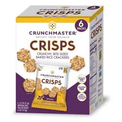 Crunchmaster Multi-Seed Original Crackers Multipack - 4.5oz/6ct