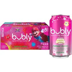 bubly Meteor Melon Sparkling Water - 8pk/12 fl oz Cans
