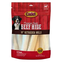 Cadet Beef Hide 10" Retriever Rolls