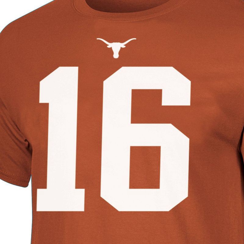 slide 3 of 3, NCAA 25 Texas Longhorns Men's Arch Manning T-Shirt - Small, 1 ct