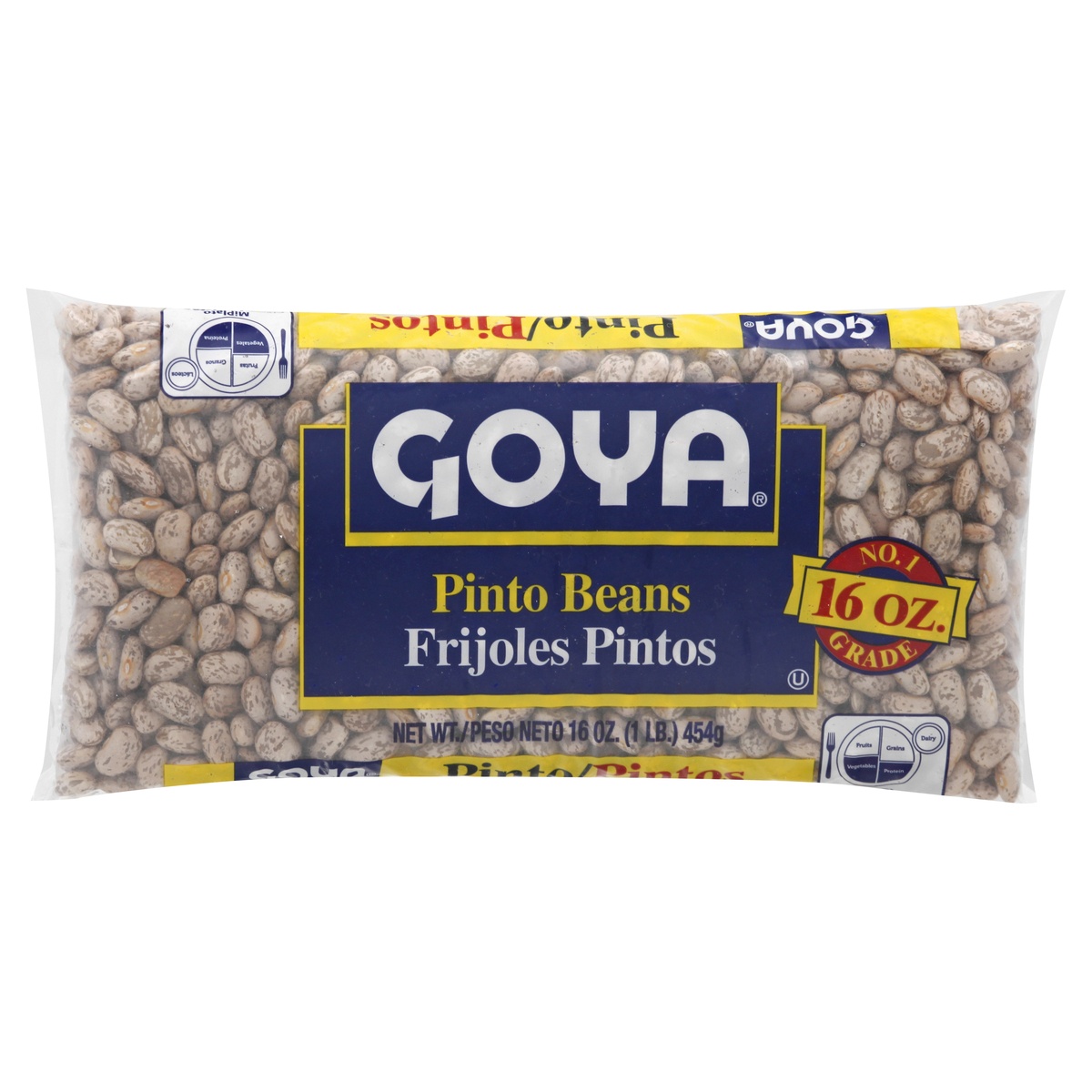 slide 1 of 2, Goya Pinto Beans 16 oz, 1 lb