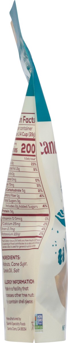 slide 2 of 7, Santé Candied Walnuts 4 oz, 4 oz