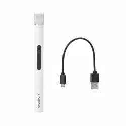 Modwix Rechargeable Eco Lighter Slim Flameless Candle Lighter White