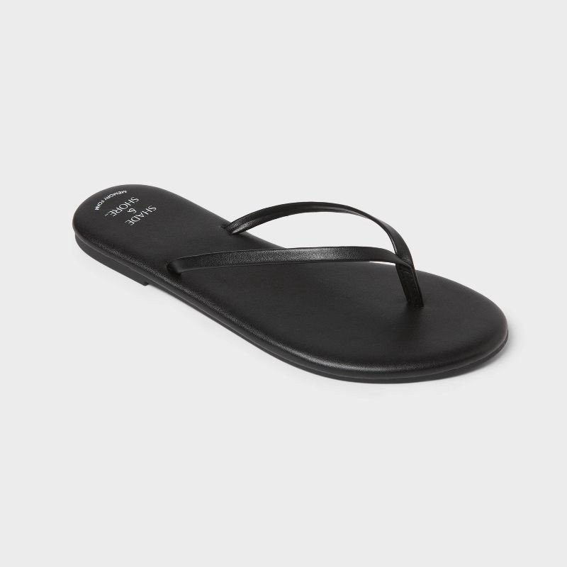 slide 1 of 4, Women's Cali Shoes with Memory Foam Insole - Shade & Shore™ 7 Black, 1 ct