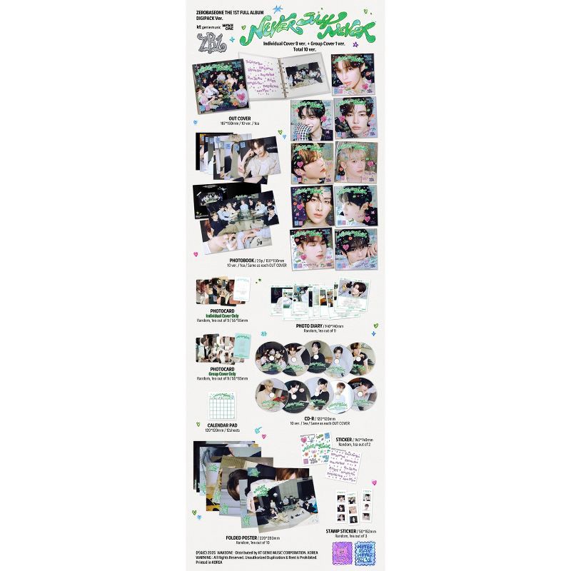 slide 2 of 2, Universal Music Group ZEROBASEONE - NEVER SAY NEVER (CD), 1 ct